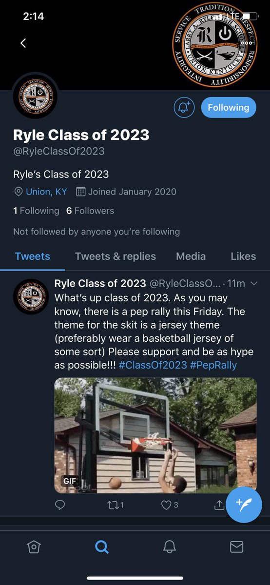 Everyone go follow this new account