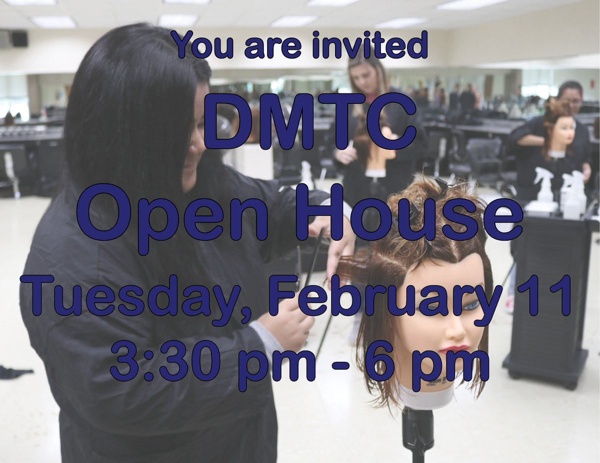 Join us for Open House! #DMTCPrepares