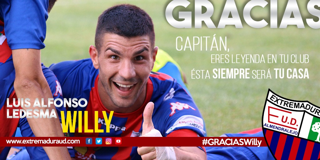 ¡ GRACIAS POR TANTO, CAPITÁN !

Hoy no decimos adiós a un futbolista sin más. Hoy decimos adiós a nuestro CAPITÁN, el primero de los VALIENTES y un futbolista que será eternamente recordado en el Extremadura UD.

Siempre azulgrana <a href="/willyledesma11/">WILLY LEDESMA 🪓</a> 

extremaduraud.com/gracias-capita…
