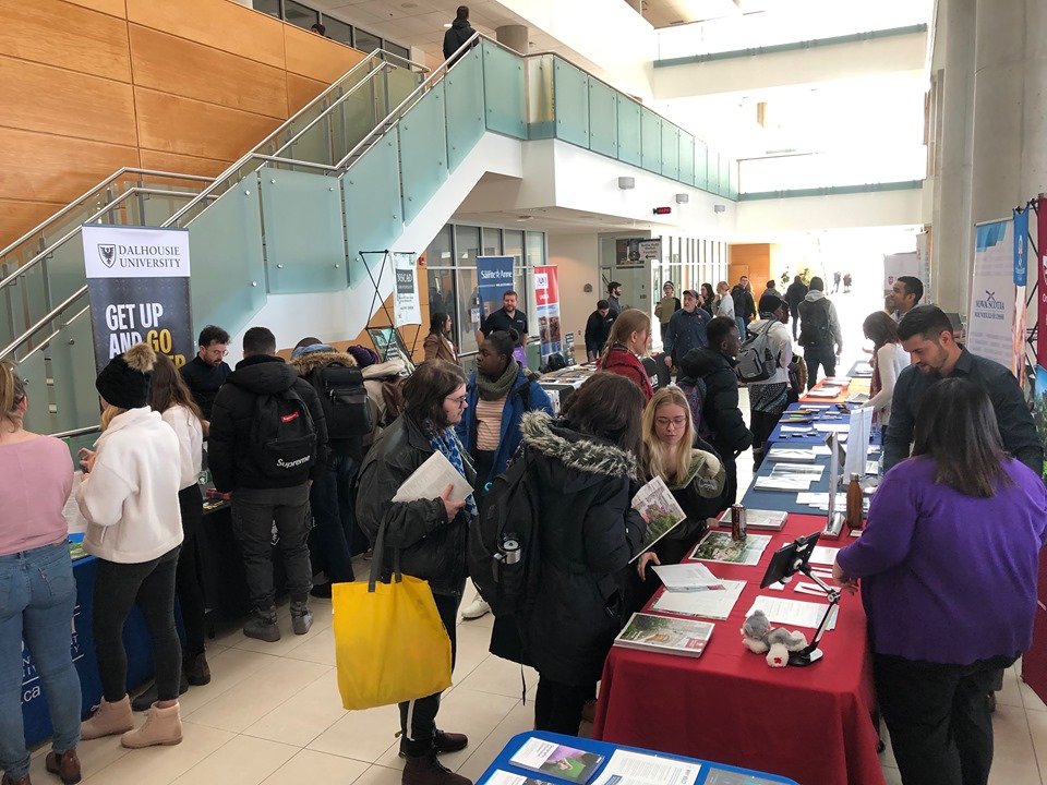 Our 2020 Articulation Fair tour kicked off at <a href="/NSCCIvany/">NSCC Ivany</a> today and went off without a hitch! See you tomorrow <a href="/NSCCKingstec/">NSCC Kingstec Campus</a>! Then we head down to <a href="/NSCCBurridge/">nsccburridge</a> on Thursday! 😃👩‍🎓😎