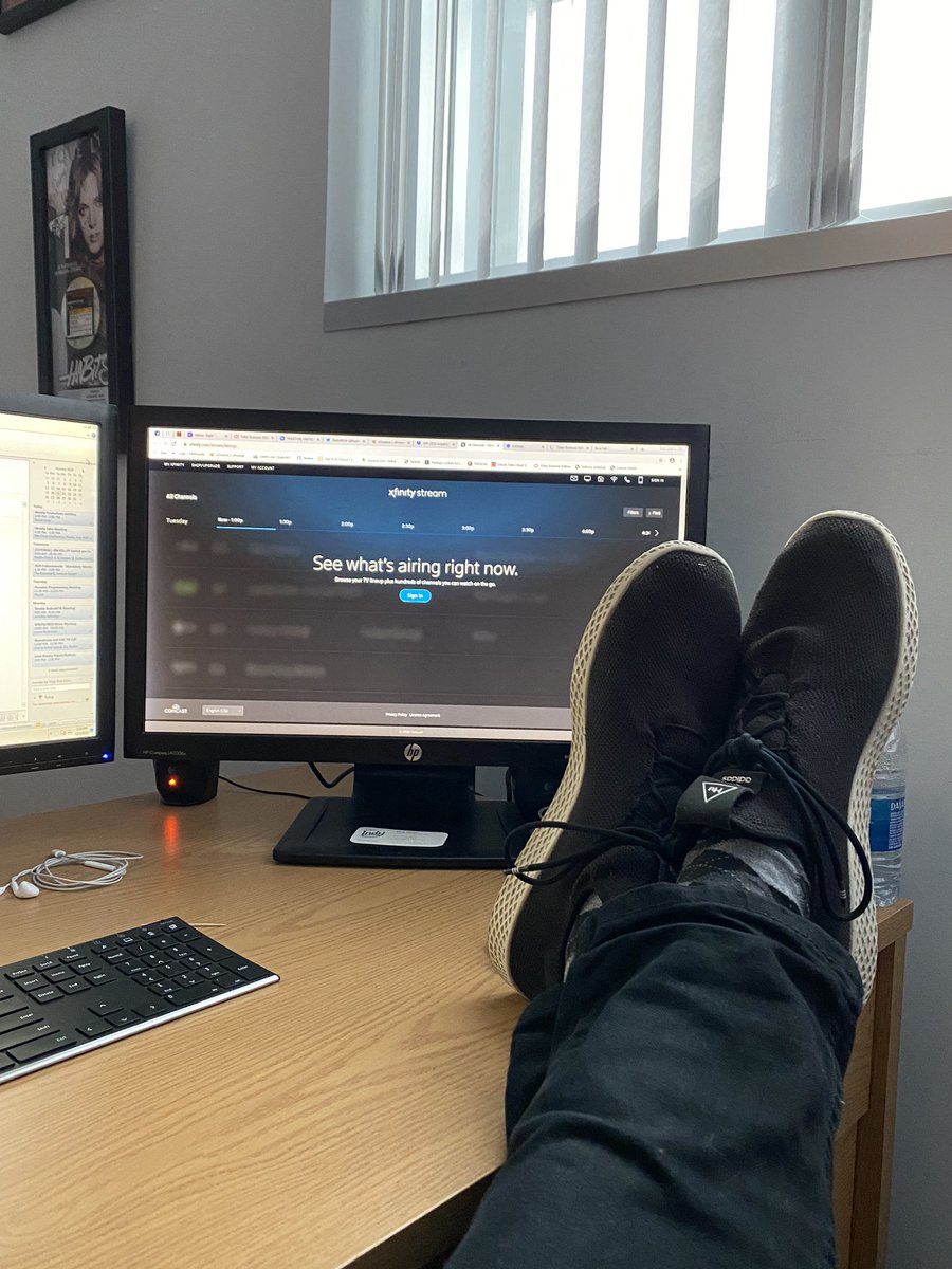 Been gone for a few days! Gonna catch up on my shows at work! Don’t tell the boss man! Haha! <a href="/Xfinity/">Xfinity</a> #Manifest #ModernFamily #Xfinity #ad