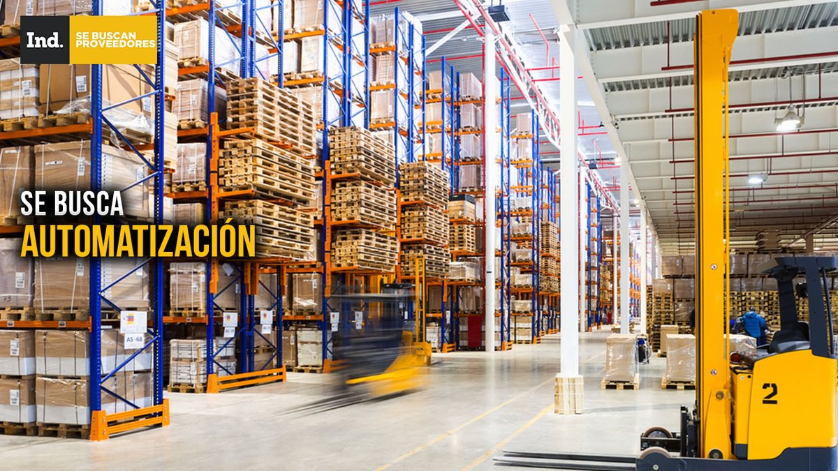 Empresa en Nuevo León
Requiere: AUTOMATIZACIÓN
Especificaciones: Automatización de almacenaje.
¿Deseas cubrir este requerimiento? 👨‍💼💼
Click aquí: bit.ly/30lSaFQ
.
.
.
.
.
#SeBuscaProveedor #Proveedores #BuscoProveedor #SeBuscanProveedores #Proveeduría #B2B