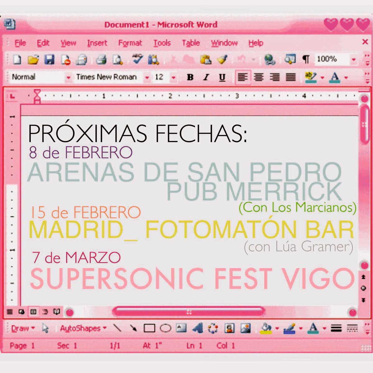 FredburguerFred's tweet photo. Más información en instagram! 
@fredfredburguer_band

@Marcianos_info 
@Detergentepop 
@gbleninband 
#Luagramer https://t.co/4YlkmWPlmS