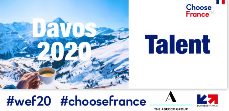 #Davos #Wef20 the French delegation looks forward to a meeting with global CEOs about #Talent in France with <a href="/AdeccoGroup/">The Adecco Group</a> <a href="/chcatoir/">Christophe Catoir</a> CEO <a href="/AdeccoGroupFR/">The Adecco Group FR</a> &amp; North Europe , <a href="/PascalCagni/">Pascal Cagni</a> Chairman <a href="/businessfrance/">Business France</a> and <a href="/murielpenicaud/">Muriel Pénicaud</a> @Minist_Travail #ChooseFrance #Davos20