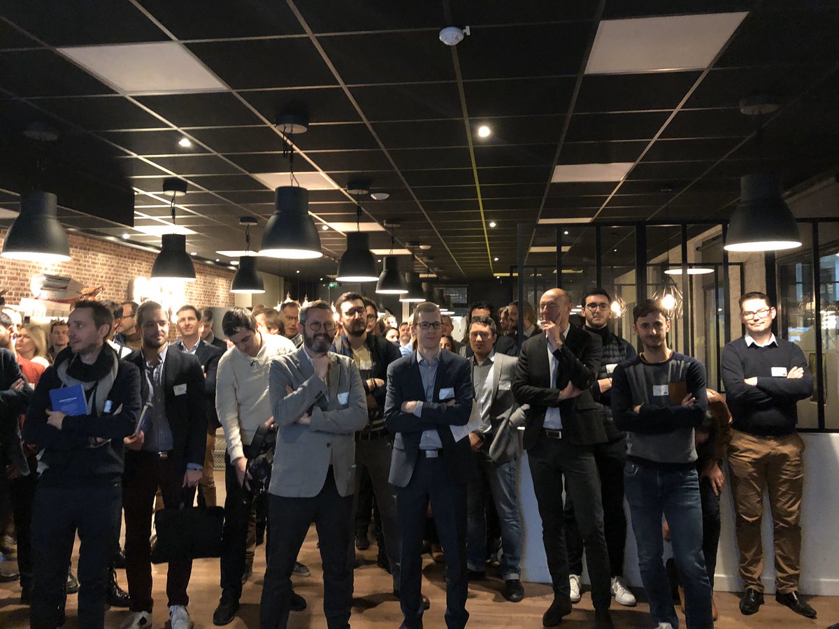 Digitaleague's tweet photo. [Kickoff] #lyon c’est parti !
On est nombreux ce soir 😊
Bienvenue ! https://t.co/fh3yZlePY7