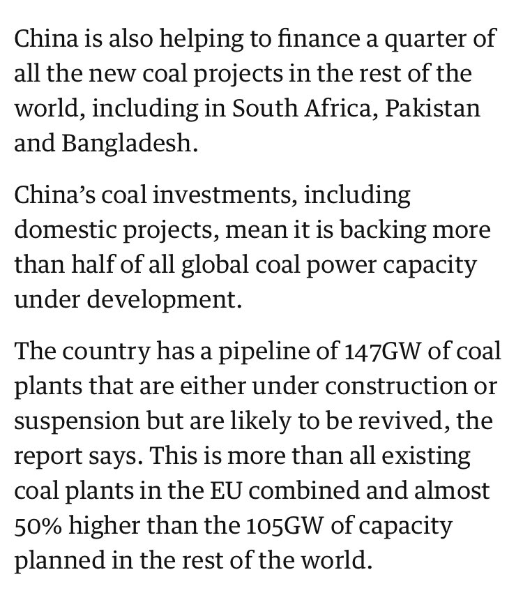 España es menos del 1% de las emisiones de CO2 del mundo. Más que una emergencia somos una anécdota global.

Mientras tanto, China instalará en los próximos años más nueva potencia de carbón que la capacidad instalada total actual de la Unión Europea.