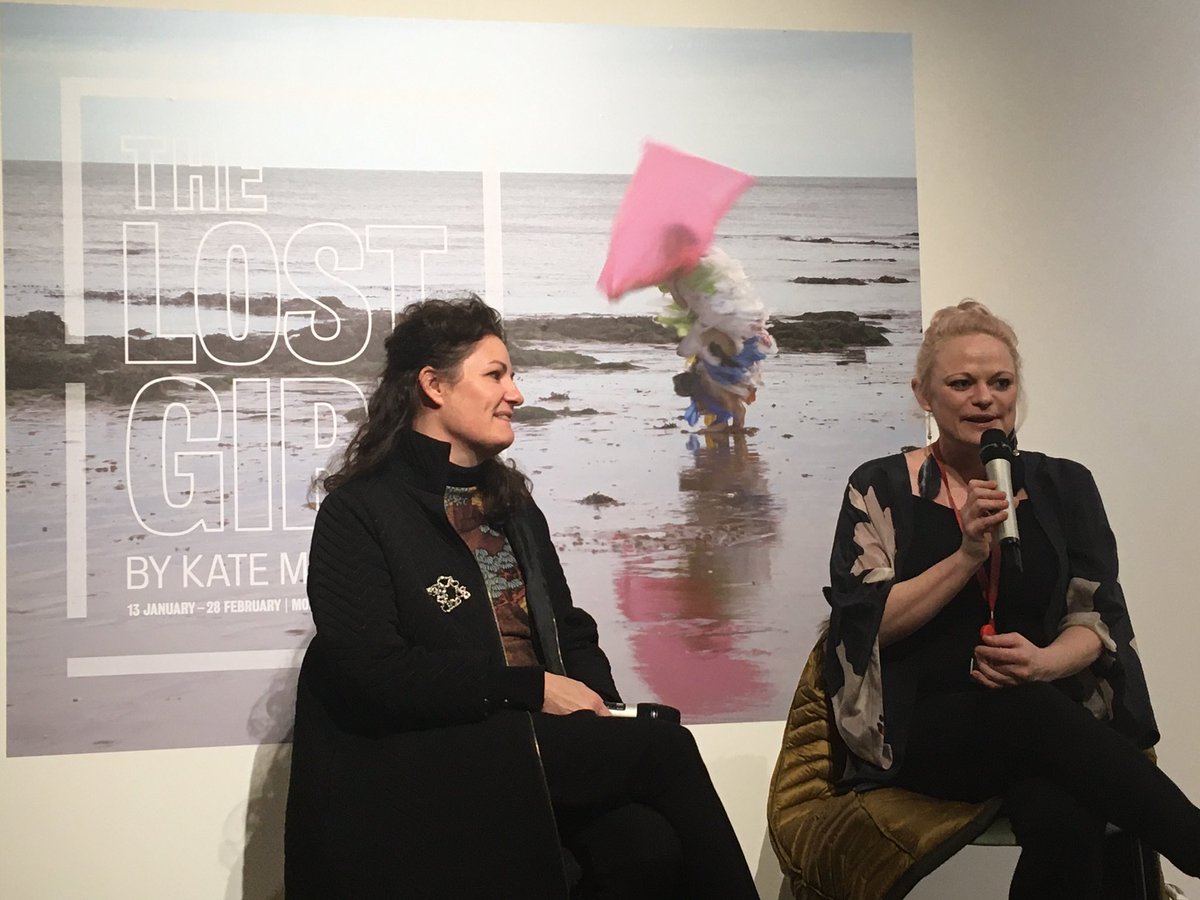 CulturalKings's tweet photo. #TheLostGirl in conversation event is now underway in #BushHouseArcade with @ecomemoire asking @Kate_McMillan_ ‘Who is the Lost Girl? Is she you?’ Kate responds: She is me and all of us. She is what we might lose as well as non-human objects.’ #KingsCulturalCommunity https://t.co/dmAGOVbnDV