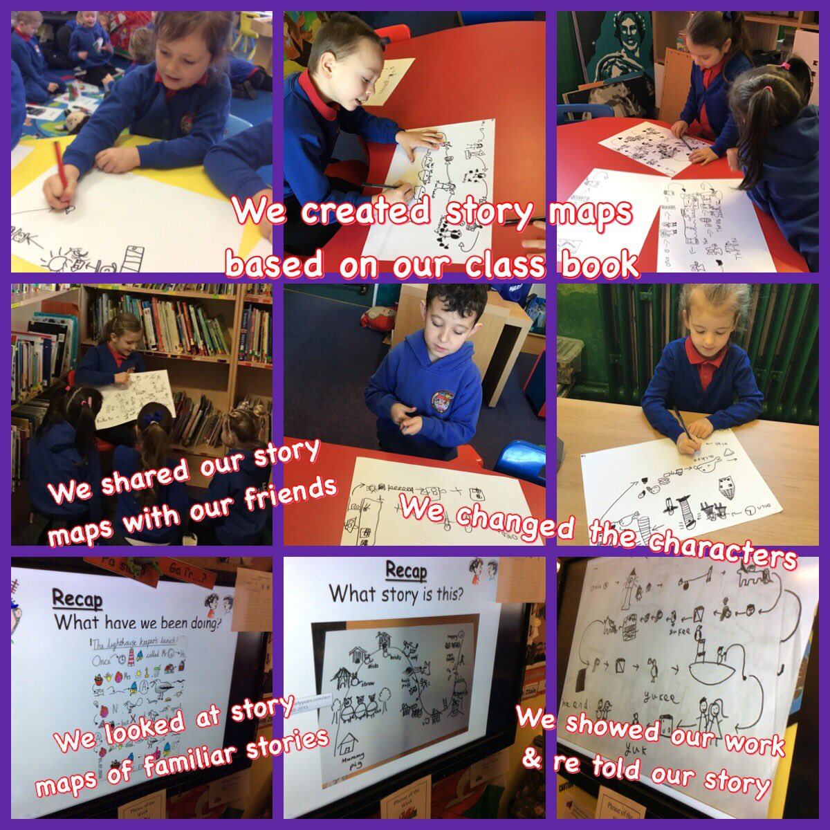 PPS_Seren's tweet image. This week we’ve been super busy creating story maps &amp;amp; using talk to plan our story writing ✍️ Lots of Literacy, creative &amp;amp; ICT skills being used ☺️👏🏼🌟📝🖥 @Phip_Primary #phiplit #phipcreative #phipict