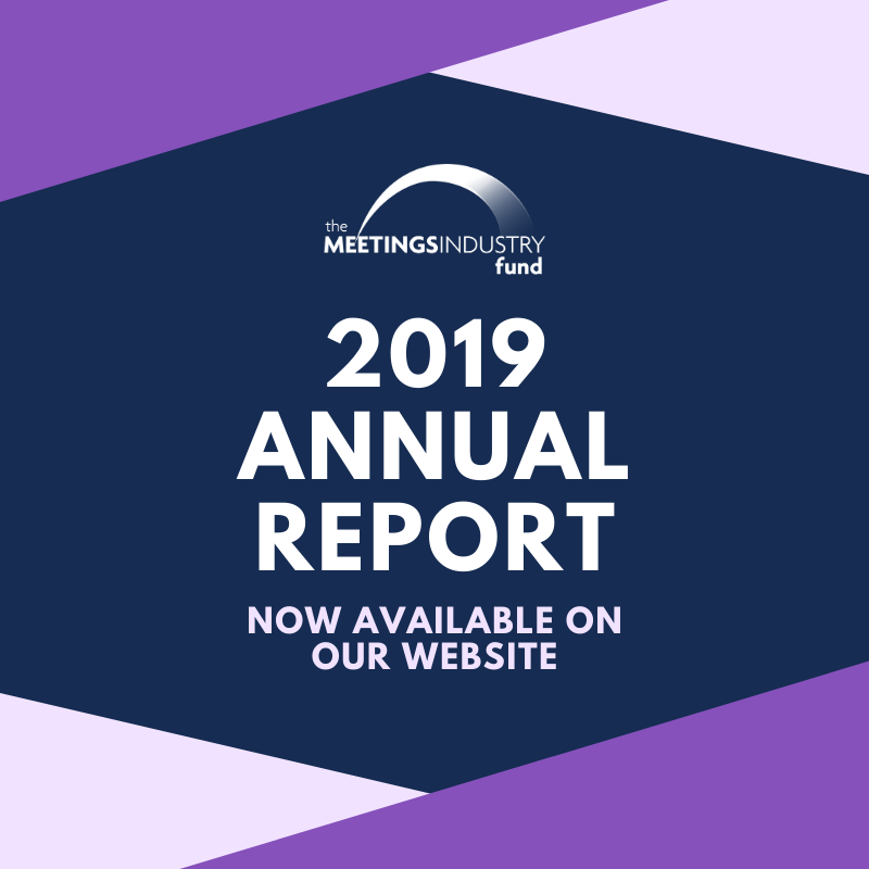 MeetingsFund's tweet photo. ICYMI: Our annual report from 2019 is up on our website - find it here: https://t.co/2Mwq88gtCv
#WeveGotYourBack #eventprofs https://t.co/ToAP7RFvWE