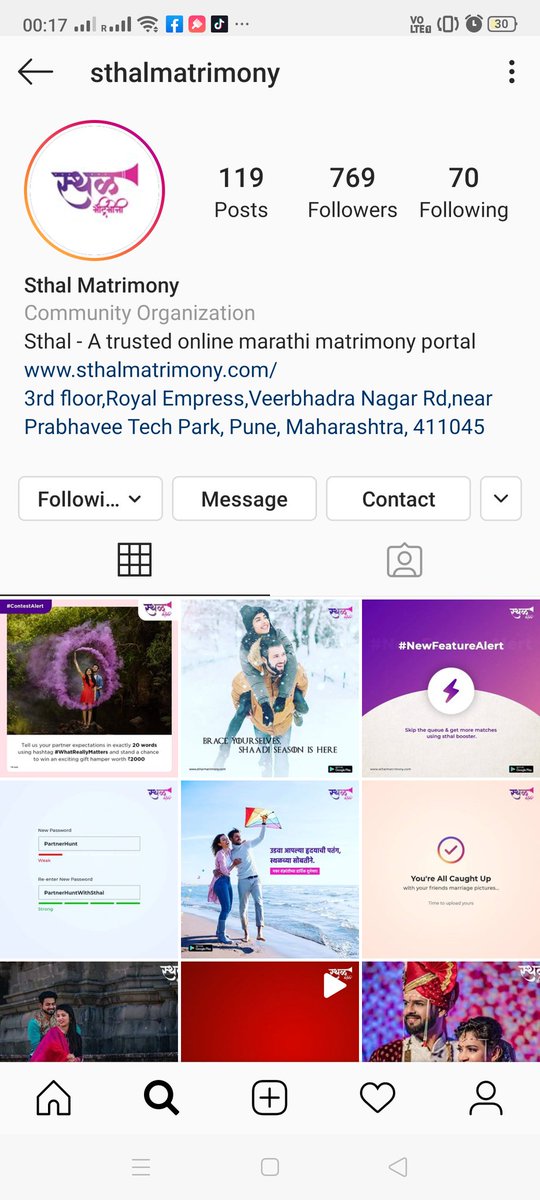 iNehaBhambri's tweet photo. @MatrimonySthal Following you team on all the platforms
#NewContestAlert #WhatReallyMatters #SthalMatrimony https://t.co/ZlmR2aytOW