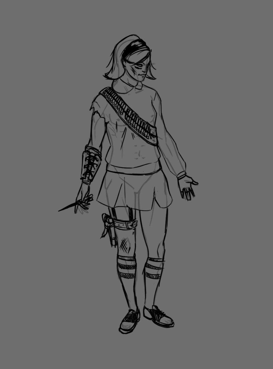 BulletSoft_GS's tweet photo. #Project_F #outfit #gamedev #WIP https://t.co/stchr12m82