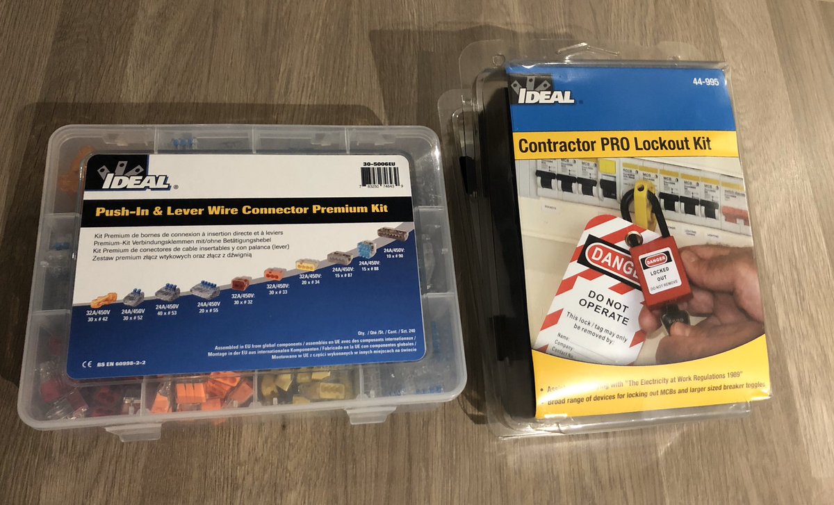 RCockerlineElec's tweet photo. Thank you @ideal_emea for these I canβt wait to put them to good use. #safeisolation #lockitoff https://t.co/Kn7tWRGdHe