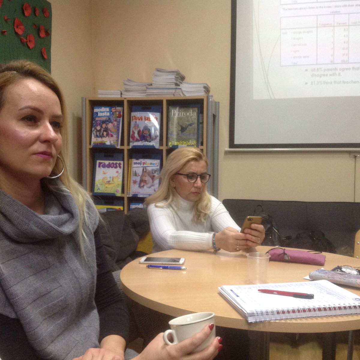 gerjbrennan's tweet photo. Cork ETB teachers and students with project partners participating in Workshops at the KA2 "Way Back to School" project in Podturen, Croatia. Looking at ways to combat school absenteeism @stjohnscentral1 @Leargas @CorkETB @DenisLeamy @WayBacktoSchoo2 https://t.co/zf5VVcU1la