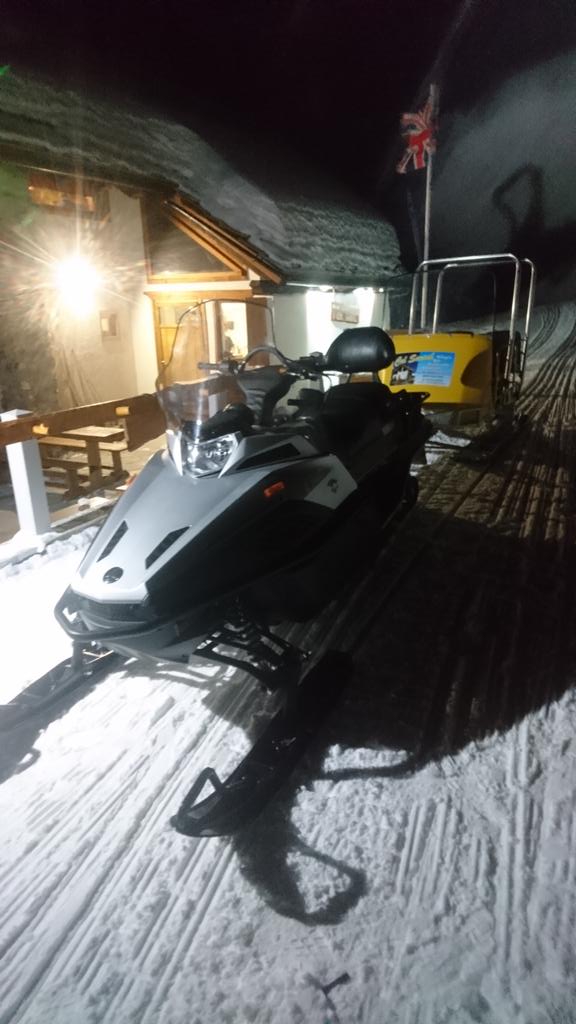GibboJeremy's tweet photo. Tonight's taxi to the mountain restaurant. Valentino Rossi was at the helm! Now a feast. https://t.co/mlSeIzD2l9