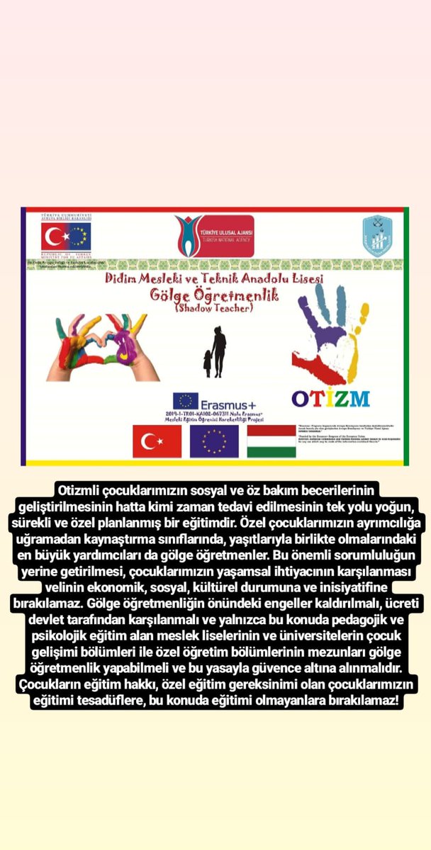 Farkındalık oluşturmak istedik..