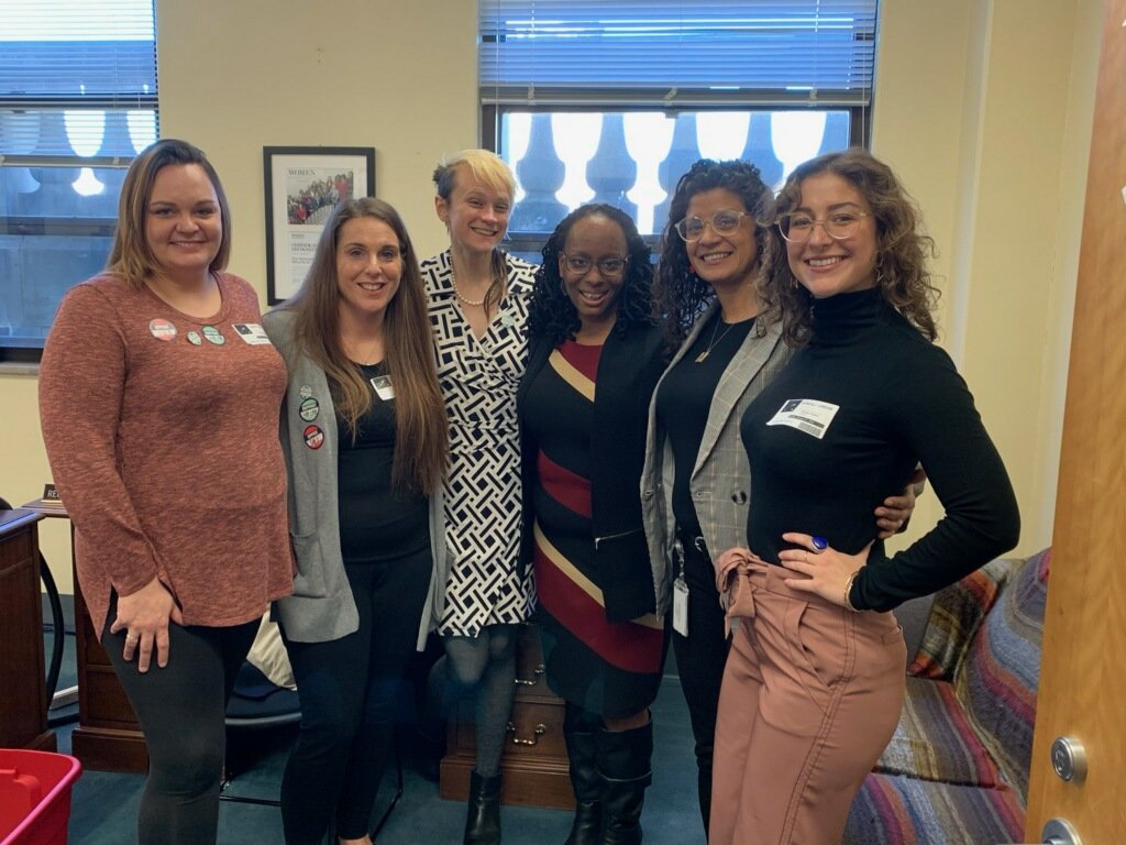 ACLUofKY's tweet photo. Thx Rep. @atticascott4ky for meeting with our #ReproRights advocates and championing the Maternal CARE Act #HB138 #KYGA20 https://t.co/m74YtK0E3Y