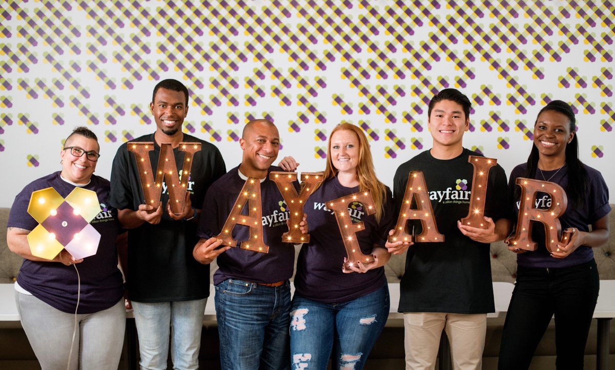 We're honored to be included on <a href="/FortuneMagazine/">FORTUNE</a>'s list of the World's #MostAdmired Companies for the third year in a row! bit.ly/2RGbUQi

Interested in joining our growing team? Apply at wayfair.com/careers today! 

#WayfairAtWork