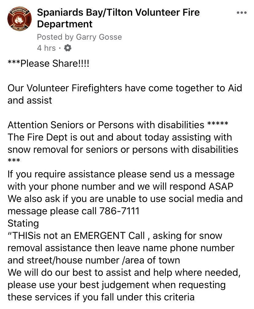 spdsbayfiredept's tweet photo. @PamNParsons @canredcrossnl @FES_GovNL @NLFireServices @HREschool @cbncompass @kixxcountry https://t.co/GB2mN3Ay6l