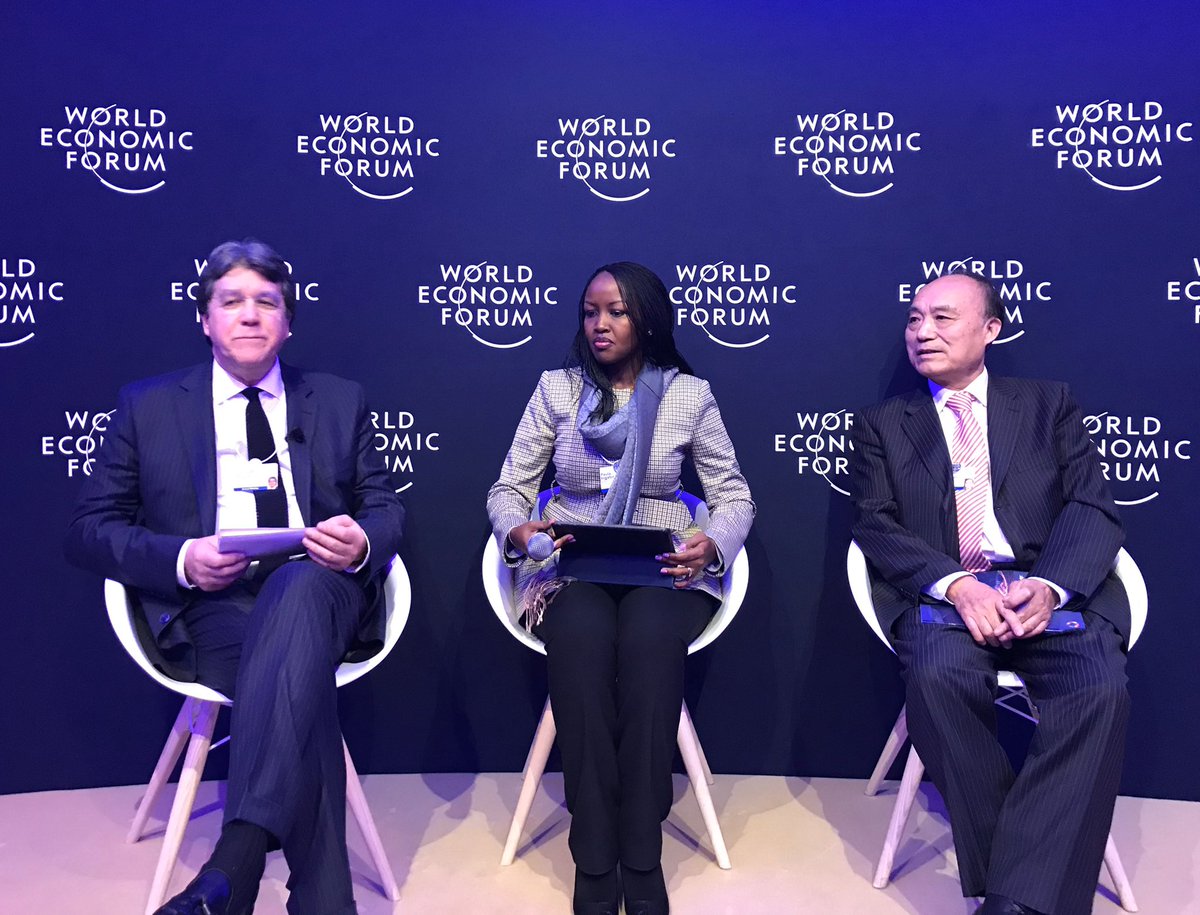 ITU secretary-general and co-Chairs open the Broadband Commission at the World Economic Forum