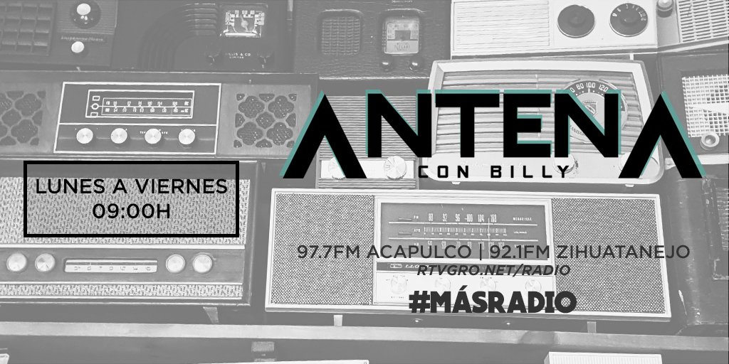 RTG_Noticias's tweet image. Más música en #Antena con @jmbilodeau
#MásRadio | 💻 rtvgro.net/radio