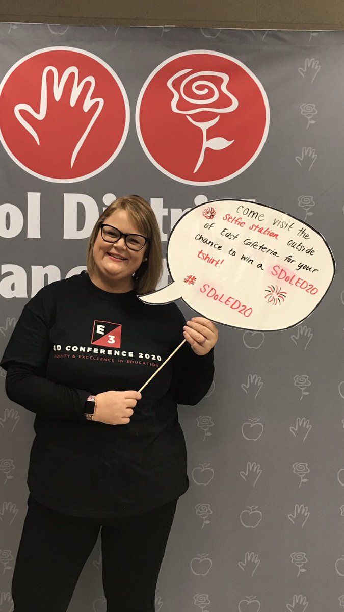 Come visit us at the selfie station right outside of East Cafeteria for your chance to win an awesome #SDoLED20 T-Shirt! <a href="/SDoLancaster/">School District of Lancaster</a>