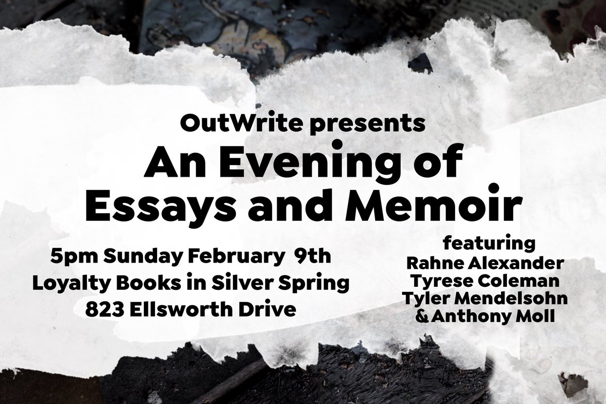 OutWrite DC LGBTQ Literary Festival tweet media