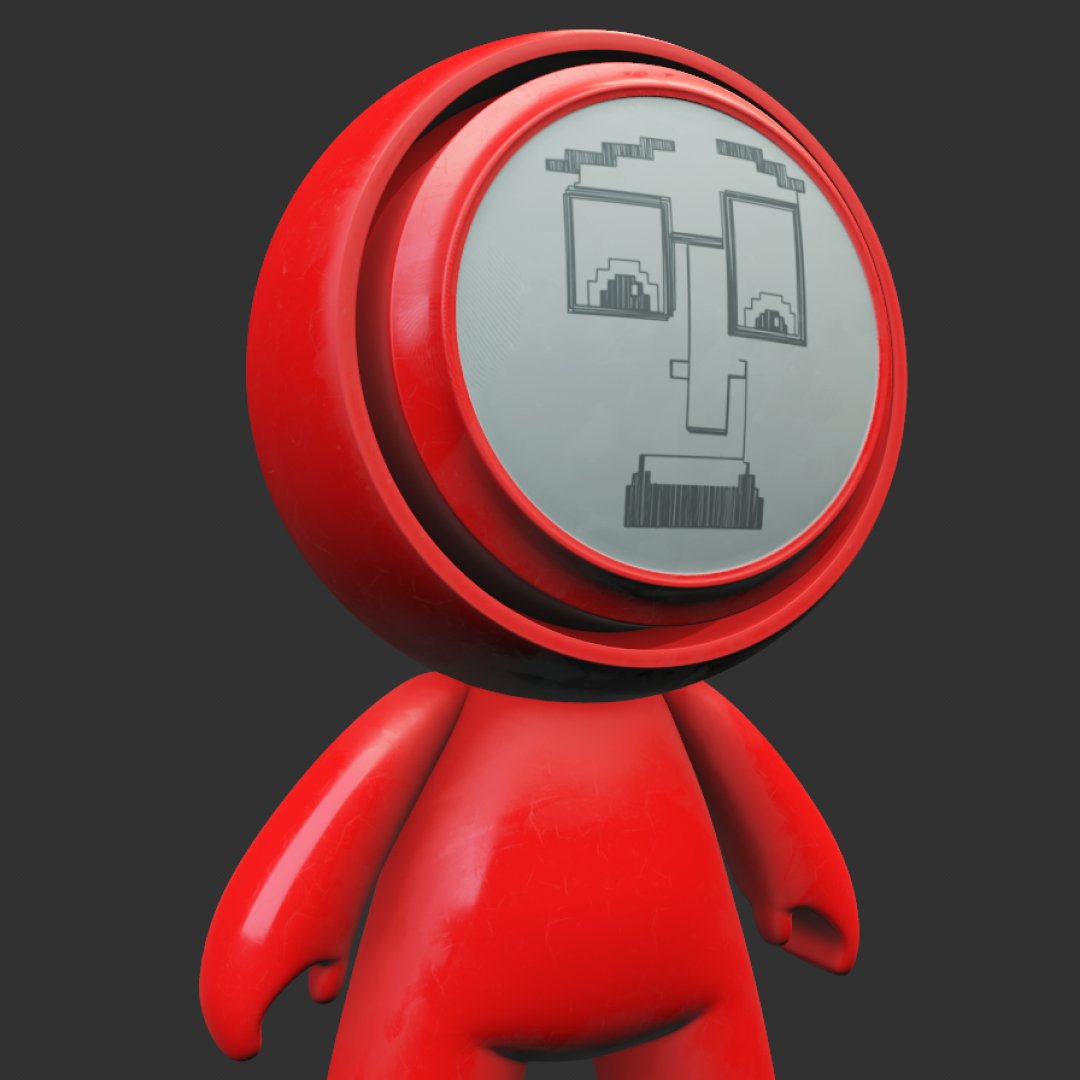 mackinetic's tweet image. Update on my #MeetMat2 3D Painting Contest Entry. Working on the base material to make i it look worn and 'played with'. Tried hard to give the face a genuine etch-a-sketch drawing style.

#createwithsubstance #digitalart #toydesign #cgi #adobe #gameart #design #wip #cgart