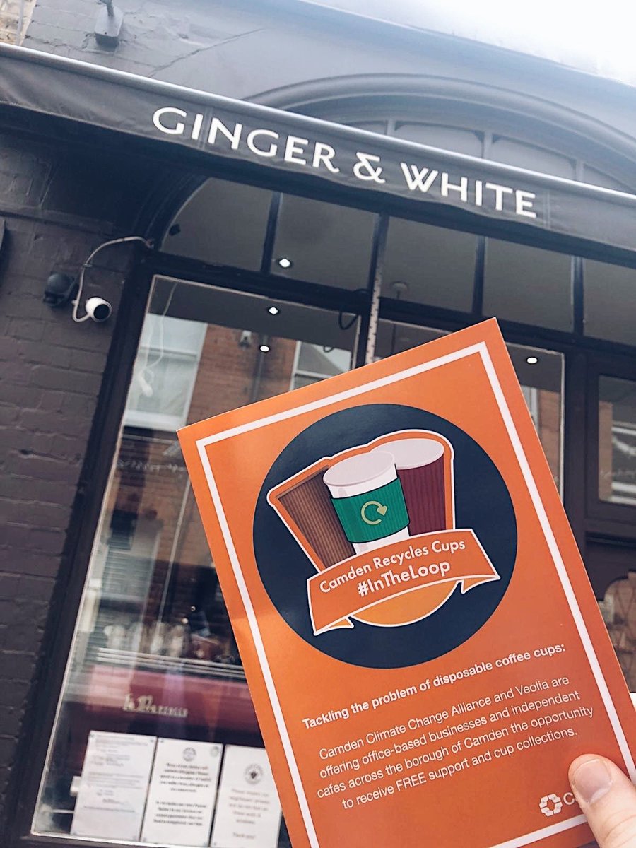 gingerandwhite's tweet photo. We are so excited by this great recycling solution for disposable coffee cups. Join us @gingerandwhitelondon on Thursday morning from 8.30am - 10am #InTheLoop
@visithampstead 
@camdenclimate 
@VeoliaUK 
@HampsteadVllg
@AdamDKHarrison
@CamdenCouncil 
@hubbubUK https://t.co/SFxs0SlqEX