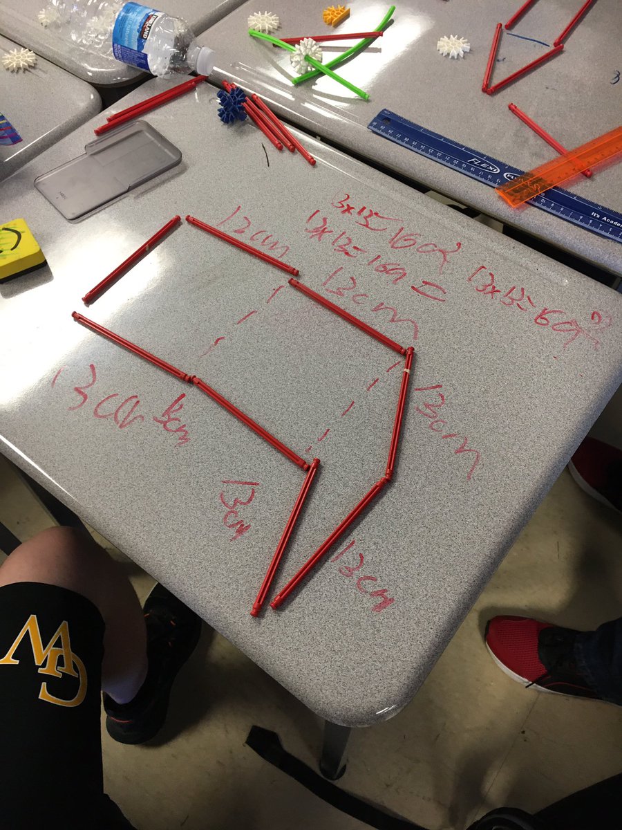 GWSSMathSci's tweet photo. Can you create a composite shape with a perimeter between 50 - 60 cm and another with an area between 500 - 600 square cm? One shape to satisfy both? #1PMath #Fun https://t.co/SurR3w1AA6