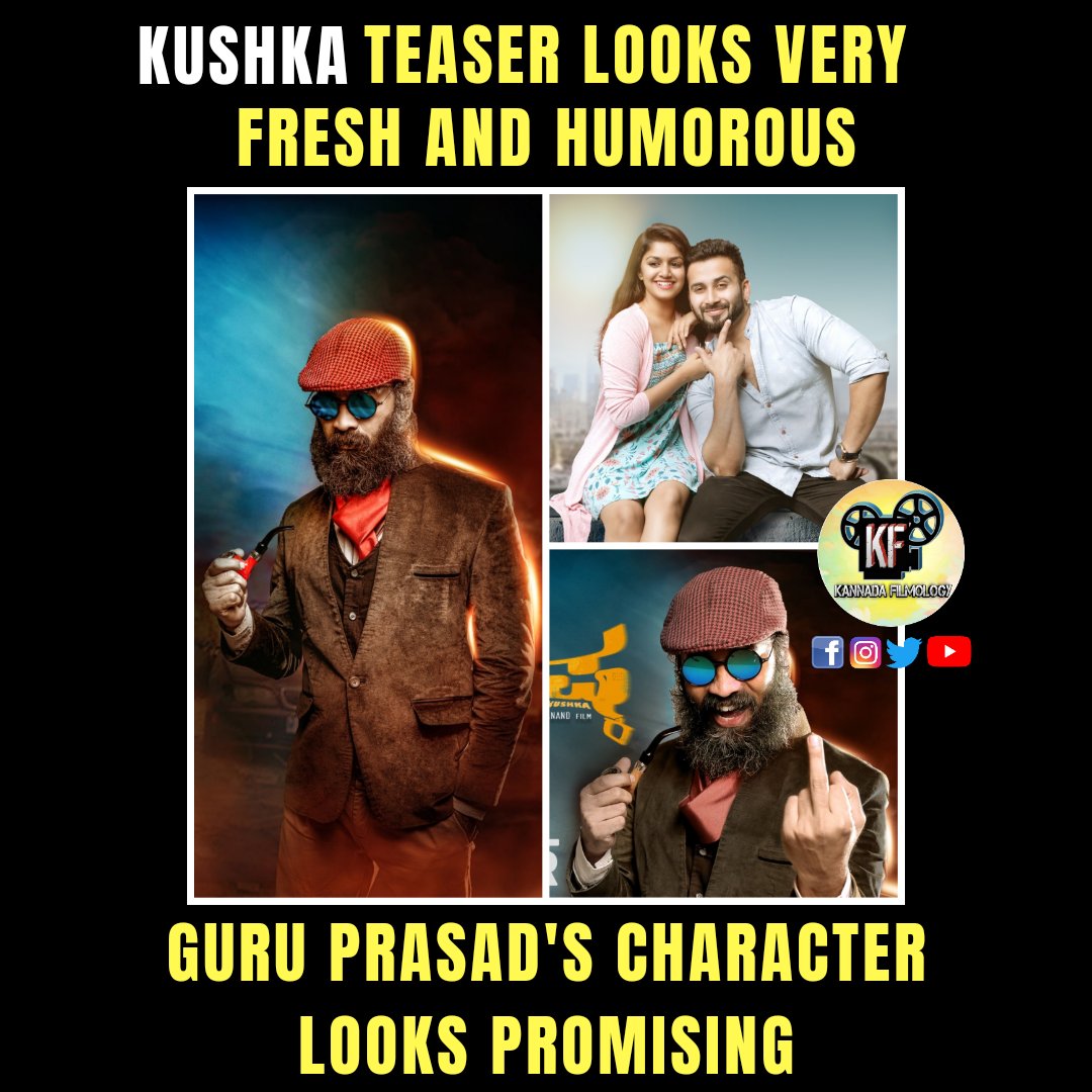 Abhi_Filmology's tweet photo. Teaser Link: https://t.co/Ab4JLI4MVF
#Kushka #KushkaTeaser
#GuruPrasad #VikramYoganand #SanjanaAnand #IraFilms #SmartScreenProductions #PMProductions #MeravanigeMovies https://t.co/64RDlDlt70