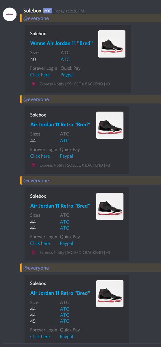 Express Notify tweet media