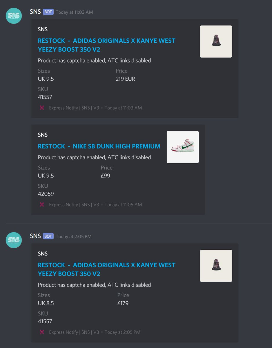 Express Notify tweet media