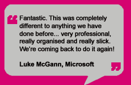goexperience's tweet photo. We love what our clients have to say about us! #corporateworld #eventprofs #teambuilding #testimonials #microsoft https://t.co/iX1iFLPpyT