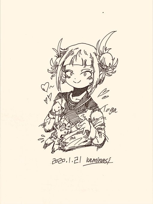 トガちゃんです
おやすみー
#ペン画を流してペン画民を増やそう 