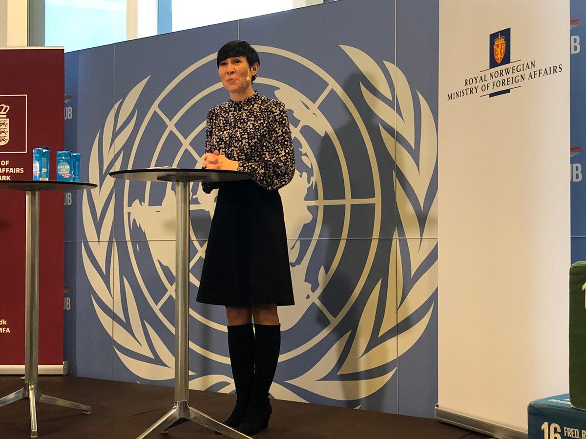 "This is the time to fight for multilateralism: to defend, strengthen and engage in the rules-based international system" - Minister Ine Eriksen Søreide from <a href="/NorwayMFA/">Norway MFA</a> at “Small States, Great Multilateralists” debate at <a href="/UNCityCPH/">UN City Copenhagen</a>