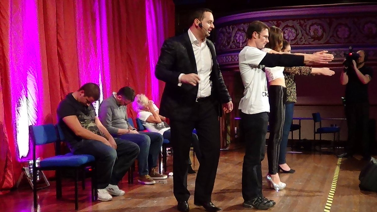 GrantHypnotist's tweet photo. Imagine a show that they willstill be smiling about weeks after the event https://t.co/Y5ZbHlxalA #eventprofs #hypnotist #Betheshow https://t.co/ORcHH4sWq4