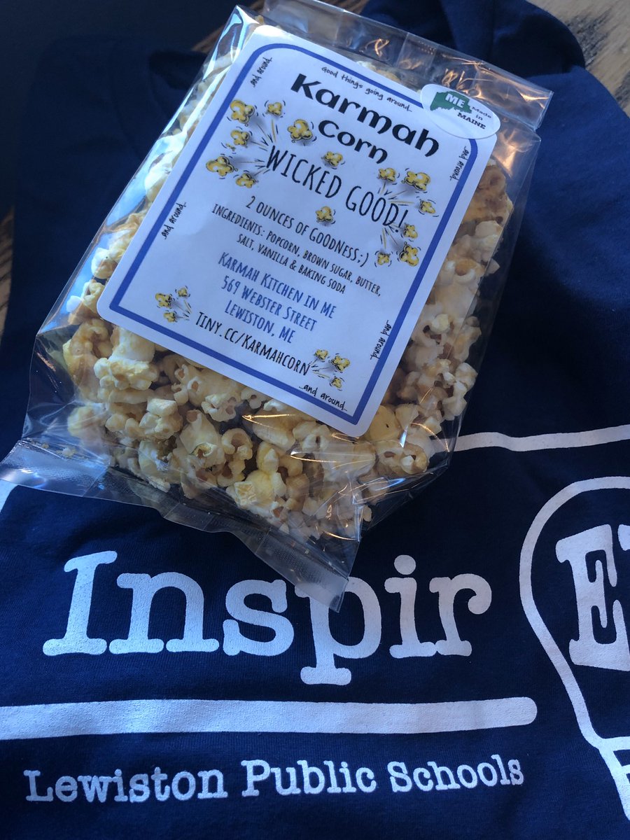 jennyv107's tweet photo. Thank you Billie Jo Brito for making some wicked good Karmah Corn as a  thank you gift for our presenters today!! @LPS_InspirED https://t.co/vOswUnNC4c