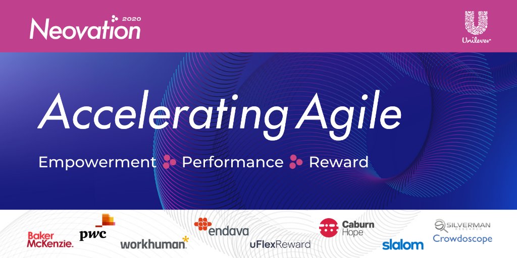 NeovationX's tweet image. Share the Agile expertise of exceptional companies at the Neovation Experience: Accelerating Agile, 26/02, London’s Corinthia. Partnered by: 
@bakermckenzie @PwC @Workhuman @CaburnHope_EC @endava @uflexreward @Crowdoscope @Slalom. NeovationX.com. 

#workagile #innovation