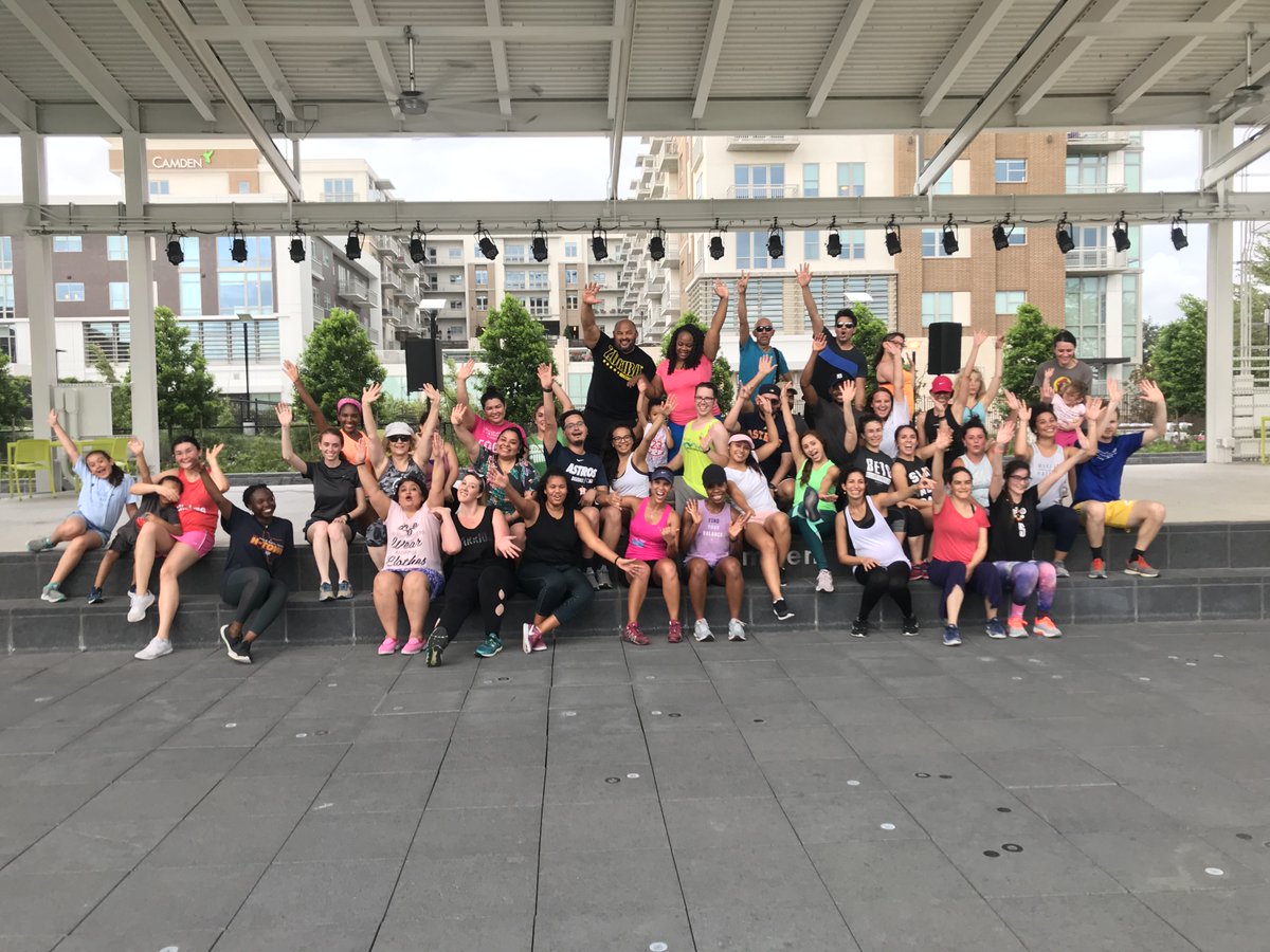 midtownHOU's tweet photo. Ready to get fit? Join us at Midtown Park every Tuesday at 6:30pm for a free high energy Zumba workout courtesy of FiTMiX Yoga & Latin Fitness Studio.
#midtownHOU
#GetFitinMidtown https://t.co/FdqlYX5klN