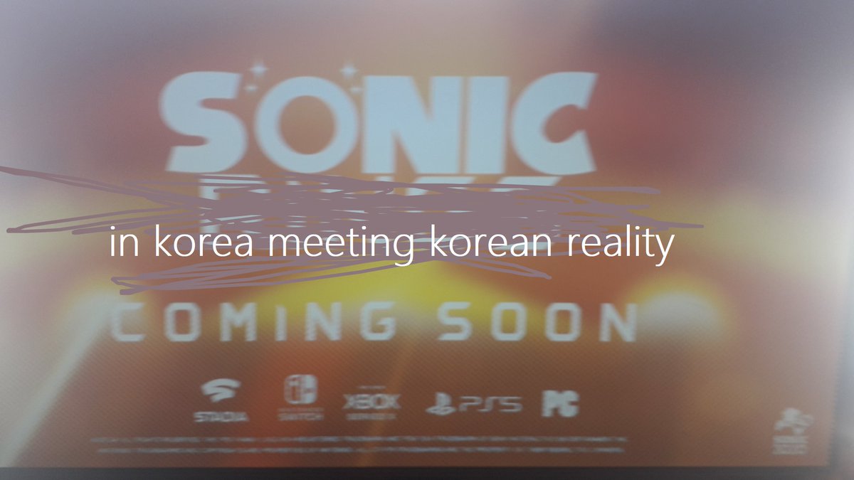 KoreanReality's tweet photo. we would like to announce our partner ship with sega sonic hedgehog to make this awesome game https://t.co/2egHjK1bcs