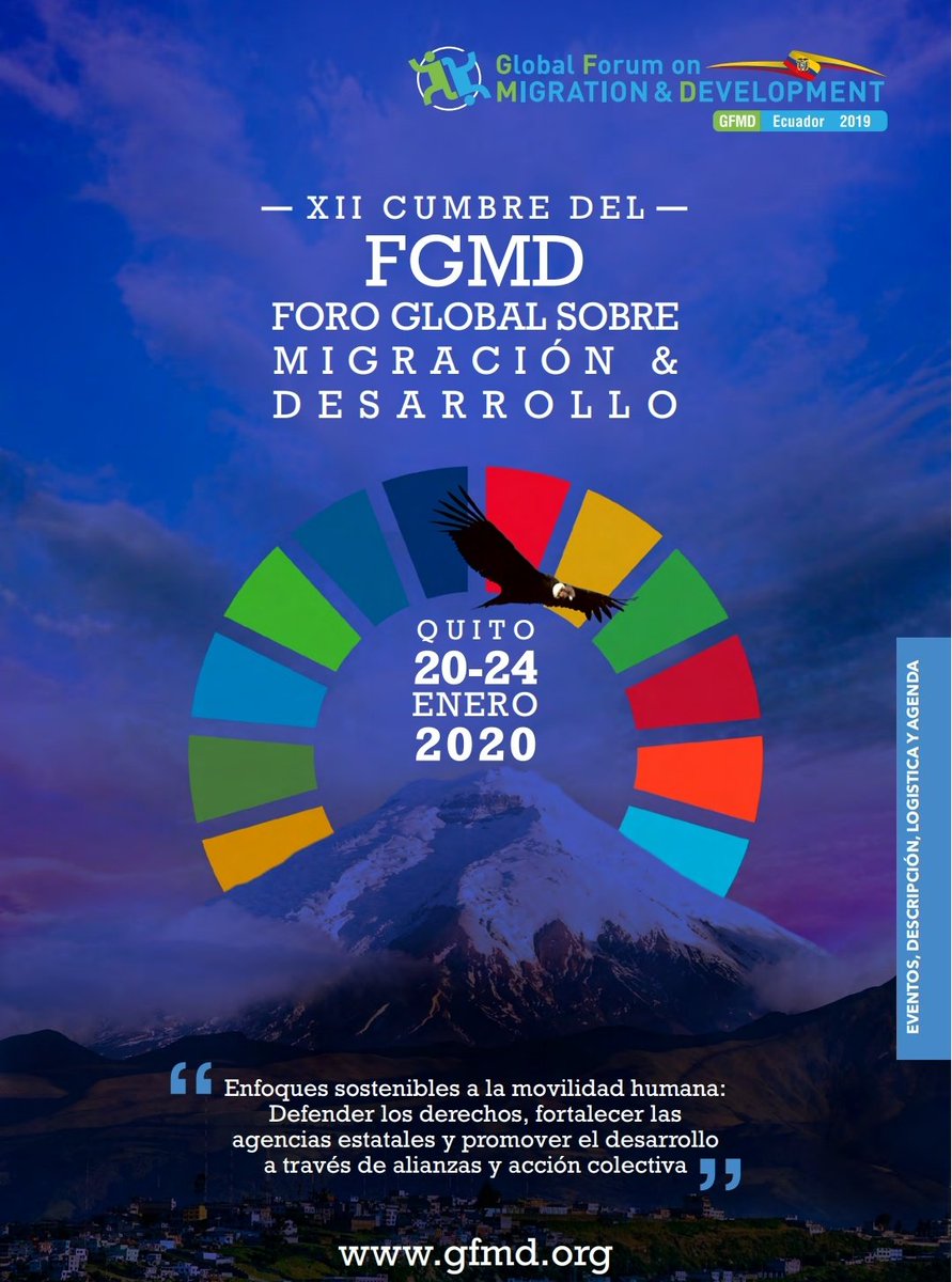 Robertocacr's tweet photo. Esta semana participaré, en representación de la @CISS_org, en la XII Cumbre del #FGMD del Foro Global sobre Migración y Desarrollo, pensado como un espacio liderado por Estados, en donde se debaten estrategias para mejorar las políticas migratorias y desarrollar alianzas. https://t.co/0VkGGCj2G5