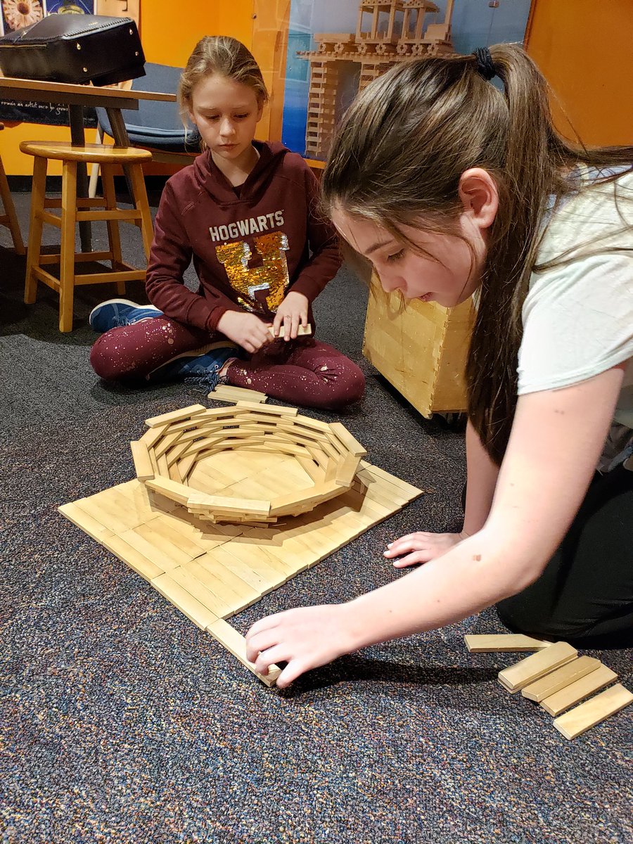 GoodstoneMrs's tweet image. Building structures and mazes.