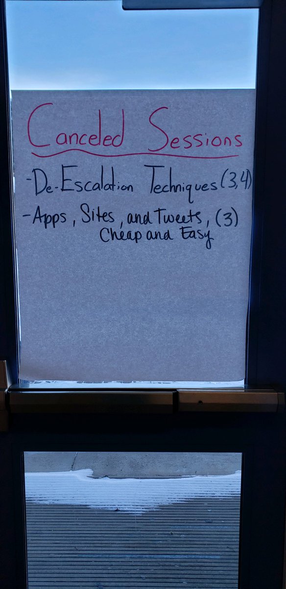LPS_InspirED's tweet photo. Here is our updated canceled sessions. #LPS_InspirED https://t.co/WUwGoMUAW2
