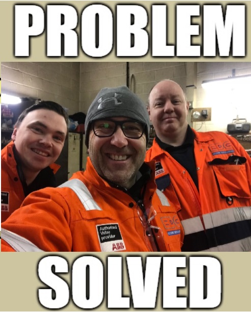 EDCScotlandLtd's tweet photo. If you've got a drive problem, we don't care what it is,
If you need a hand we can assure you of this,
We can help. Our ABB trained service engineers r VSD virtuosos. Bring them your drive dramas! #remotemonitoring #adaptiveprogramming #panelbuilds #driverepair #servicecontracts https://t.co/6xIzphnckG