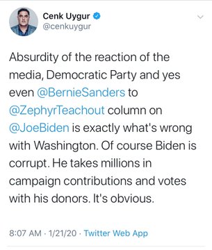 In the past 2 weeks, the amateurs running the Sanders campaign attacked Warren voters for being "PMC" (she counterpunched by exposing their private chat), painted Biden as a segregationist, and botched  #BidenSocialSecurityCuts so badly Sanders apologized. Bernieworld = in chaos.