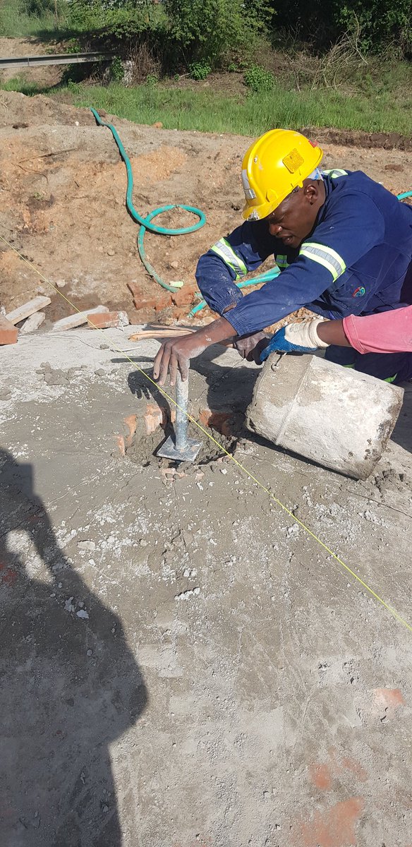 lewismakurumure's tweet photo. #energymasterclass after 6 weeks of heat,rain and chilly weather ,biogas digester dome finally closed. Project is 4 days ahead of schedule. Energy Transition here we come. @Action24regionl @official_MOEPD @MatopeNigell @LMashungu @hivosrosa https://t.co/4skRjR0qd2