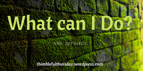 lynthornealder's tweet photo. Today on #ThimblefulThursday we have a #TellMeTuesday #Writing #Prompt!
❓
The question for the day is: What can I do?
❔
The (optional) wordcount goal is: 250 words
#writingprompts #WritingCommunity #writingprompt
@writevent https://t.co/bJoBwgVggU