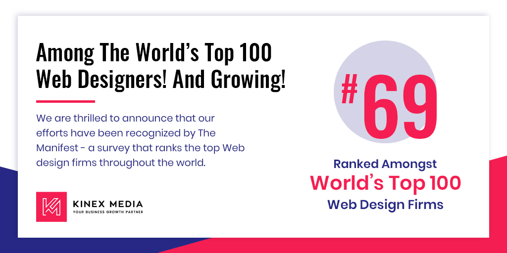 KinexMedia's tweet photo. Looking for a Skilled Web Design Firm to Create or Upgrade Your Business Website? Consult us now. Listed amongst the top 100 #webdesigners in the world by @the__manifest
👉https://t.co/abUut7waPp
#webdesign #website #webdesignfirm #business #adobe #developers #webdevelopment https://t.co/hFhtlJ89it