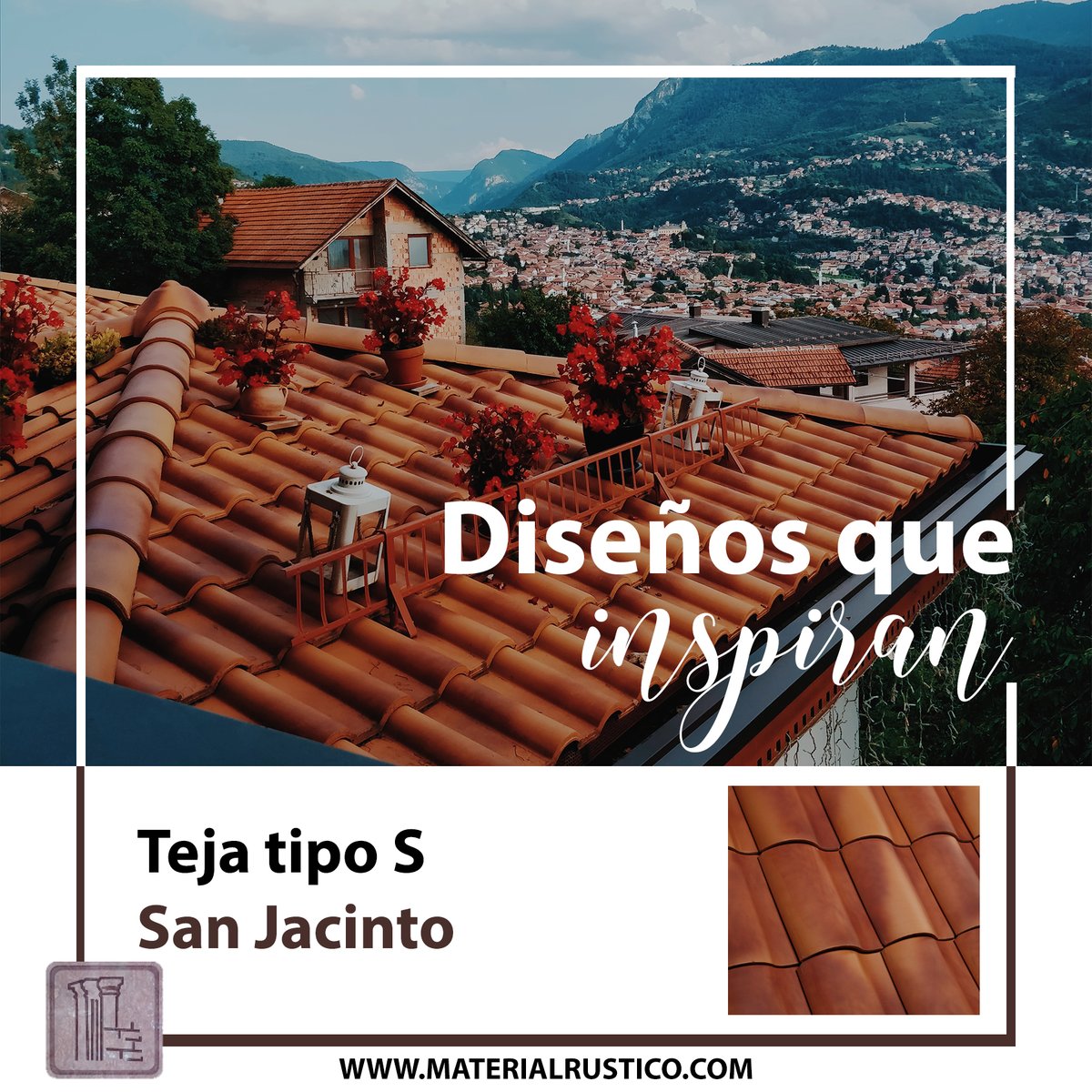 materialrustico's tweet image. Dale estilo a tu hogar al tiempo que lo proteges de la lluvia, con nuestras tejas de barro no tendrás que preocuparte por nada 🏡💖

Encuentra más de 50 modelos en 👉materialrustico.com/wp/tejas/