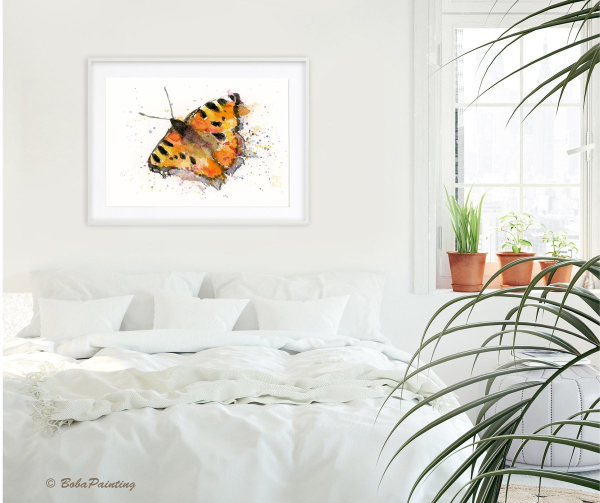 BobaPainting's tweet photo. #BUTTERFLY #Watercolor #Painting #LargePoster #ButterflyPrint #Watercolor #GicleePrint #Insects #WallArt #Home #Decor #BobaPainting https://t.co/BJ6w7f2FaN #art #print #giclee #orange #plantstrees #livingroom https://t.co/MzmfECTceQ
